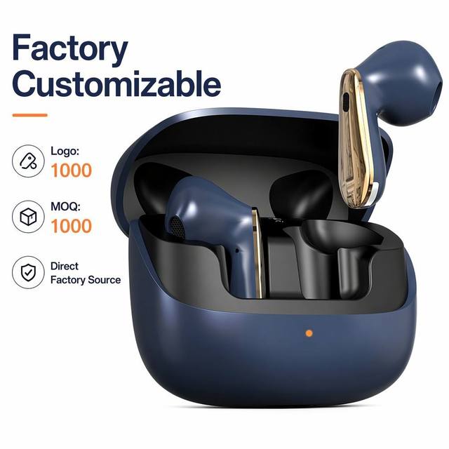 2026 New TWS Earbuds ENC Noise Reduction Long Battery Travel Professional Wholesale OEM ODM Custom Logo Branding Direct Factory