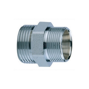Raccordo a Nipplo Maschio Cromato 1/2 Pollice per Tubi Idraulici - Product Image 1