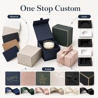 Boîte cadeau magnétique en carton de luxe sur mesure avec insert en mousse EVA, finition mate, gaufrage, recyclée