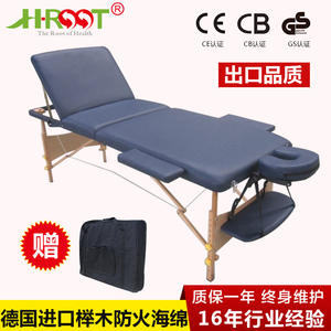 Lit de massage pliable en bois massif M012A, lit de massage pour le cou, multicolores, pour l'exportation - Product Image 5