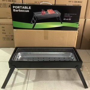 Griglia BBQ di Grandi Dimensioni, Fornello <span class=keywords><strong>Barbecue</strong></span> Pieghevole <span class=keywords><strong>per</strong></span> Uso Domestico, Griglia a Carbone Portatile <span class=keywords><strong>per</strong></span> Campeggio, Griglia in <span class=keywords><strong>Ferro</strong></span> Zincato - Product Image 1