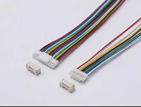 Conector Hembra de Cobre de un Solo Núcleo, Rectangular, de 2-10 Pines, con Cable de PVC IP67, Color Personalizado, para PCB, Zhejiang, Marca Henghua