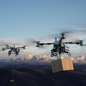 Dron Original FlyCart 100 para Transporte Aéreo, FC 100 UAV, Alcance de Carga, Altitud Máxima, Resistencia a la Intemperie IP55, Logística Industrial - Product Image 2
