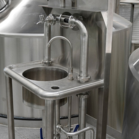 Système de brasserie industrielle entièrement automatique en acier inoxydable Tiantai 1000L, équipement de brassage de bière artisanale, cuve sous pression CE ISO