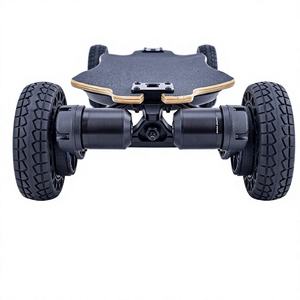 Trottinette Électrique Tout-Terrain à Double Moteur - 1200W, 4 Roues, Transmission par Courroie, Longboard Électrique pour Adultes, Commande en Gros, Haute Vitesse - Product Image 6