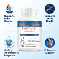 Complément alimentaire personnalisé OEM pour le soutien de la santé sciatique avec AlphaPalm Pea et complexe de vitamine B pour adultes - Capsules biologiques