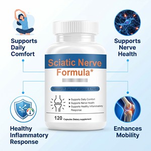 Complément de soutien sciatique personnalisé OEM, enrichi en pois AlphaPalm et <span class=keywords><strong>complexe</strong></span> de vitamine <span class=keywords><strong>B</strong></span>, pour un confort optimal - Product Image 2