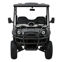 Véhicule utilitaire électrique (E-UTV) à transmission automatique, homologué CEE, quad à longue capacité de transport, 2 roues motrices