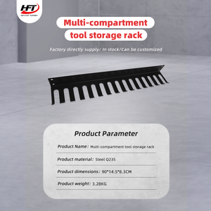 Supporto Commerciale Salvaspazio a Parete in Acciaio Spesso <span class=keywords><strong>Multi</strong></span>-Slot per Fasce di Resistenza e Attacchi Cavi da Palestra - Product Image 2