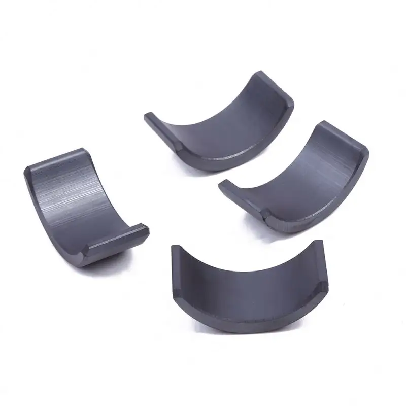 High quality modern practical hard curved Lightweight ferrite Y35 Y25 Y30 motor ferrite magnet