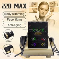 Analyseur de peau et de cheveux 3D FARSLIM AI, analyse de la peau, machine amincissante corporelle 22D, machine anti-âge pour le lifting du visage et l'élimination des rides