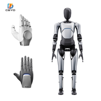 Robot humanoïde multifonctionnel éducatif CBYD en métal avec mains flexibles et agiles pour applications commerciales et industrielles d'IA