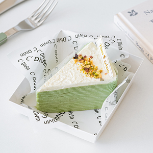 JL-118 3 inch Bánh hộp nâng cao chống sương mù vật nuôi rõ ràng nắp dưới Kraft hộp nhựa bánh rán món tráng miệng tàu sân bay lấy đi container - Product Image 3