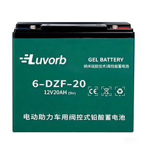 GEL Wartungsfreie Elektrofahrräder/Roller 6 <span class=keywords><strong>Dzm</strong></span> <span class=keywords><strong>20</strong></span> 12V 20Ah Blei-Säure-Batterie Wiederaufladbare Batterien - Product Image 3