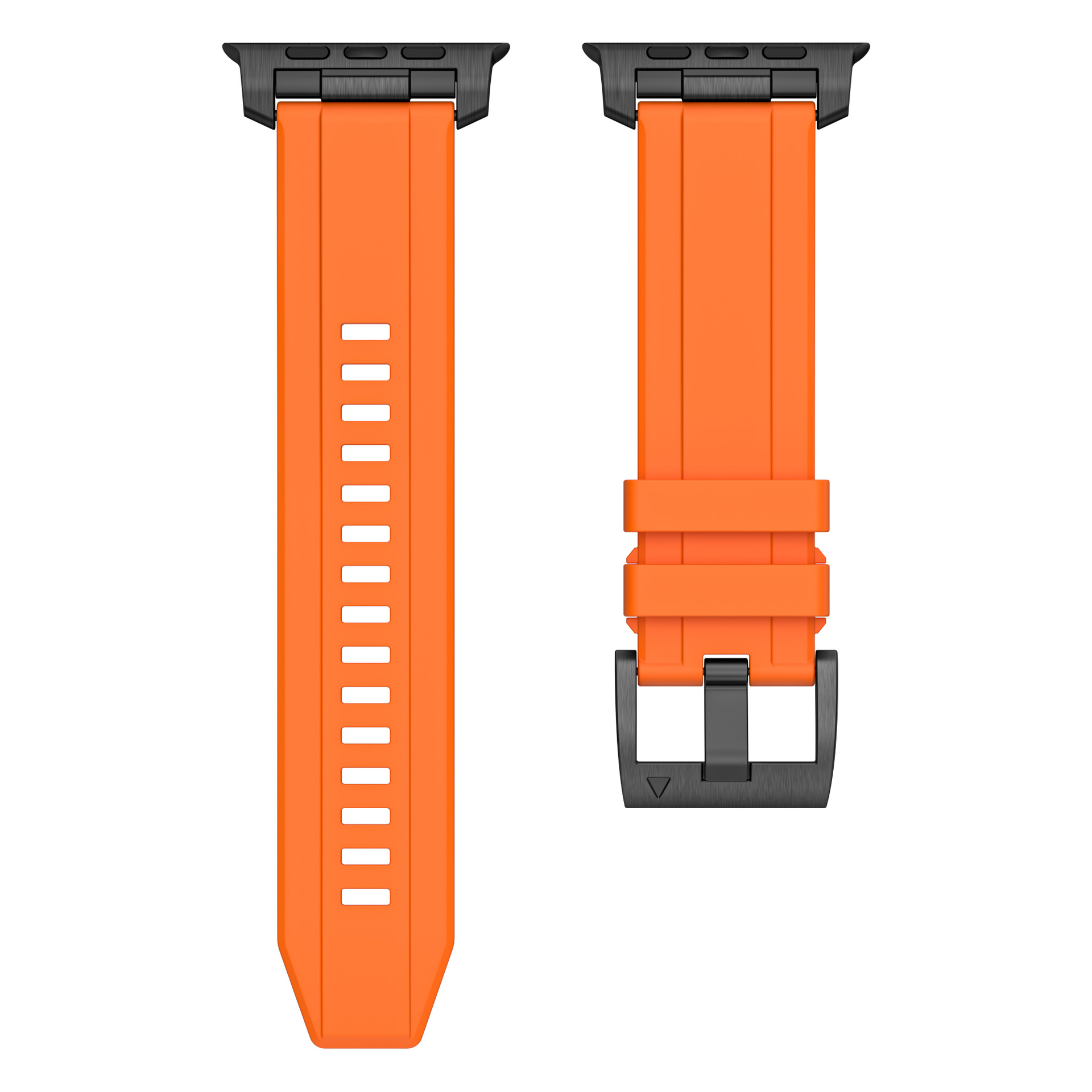 Orange + noir