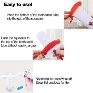 Custom Wholesales Plastic Tube Squeezer Push and Save <b>Dispenser</b> for Toothpaste or Hair Salon <b>Bathroom</b> <b>Sets</b> - Product Image 3