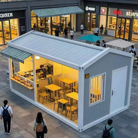 Casa Contenedor Prefabricada Modular Moderna con Techo Triangular Cómodo y Luminoso