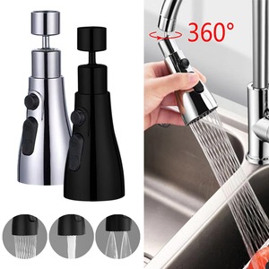 Extension de robinet de cuisine 3 en 1 universelle 360° °   Robinet de cuisine extractible rotatif multi-modes à jet puissant, accessoires de cuisine - Product Image 1