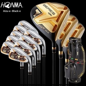 ชุดไม้กอล์ฟสำหรับผู้ชาย <span class=keywords><strong>HONMA</strong></span> Red Horse รุ่นใหม่ BERESS08 ชุดเหล็กสี่ดาวสไตล์ไอซึ จีน พร้อมถุงใส่ลูกกอล์ฟ - Product Image 3
