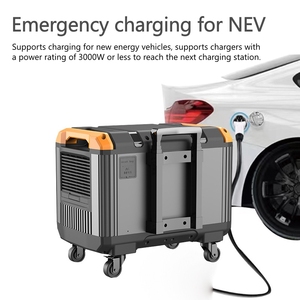 สถานีพลังงานแสงอาทิตย์ 3000W สำหรับตั้งแคมป์กลางแจ้ง ระบบแบตเตอรี่พกพาคลื่นไซน์บริสุทธิ์ พร้อมไฟฉายสำหรับรถยนต์ GBE-Pow - Product Image 4