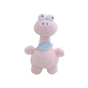Set di 3 Peluche Dinosauro con Occhi Mobili in Colori Pastello, Bambole Dino Ricamate con Bandana in Colori Misti per Negozi di Regali, Ingrosso per Tutte le Età - Product Image 3