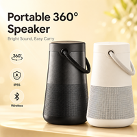 BOSES IP55 Resistente al Agua y al Polvo 360 °   Altavoz Portátil, Fácil de Transportar para Acampar, Hacer Picnic Junto a la Piscina, Altavoz Inalámbrico BT