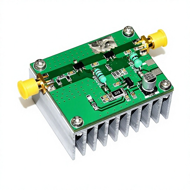 SEYOSE 600MHz 2W 40dB High Frequency RF Broadband Power Amplifier Finished Class a Linear 33dBm China PCB