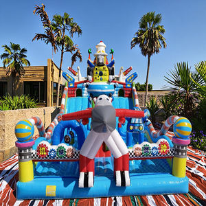 Istana Lompat Tiup Anak-Anak untuk Luar Ruangan, Istana Lompat Tiup Komersial dari Cina untuk Bermain - Product Image 3