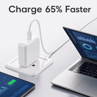Chargeur USB-C pour ordinateur portable 140W 28V 5A Adaptateur secteur Type-C avec QC2.0 et matériau ignifuge pour MacBook Pro 16/14 pouces M1/M2/M3