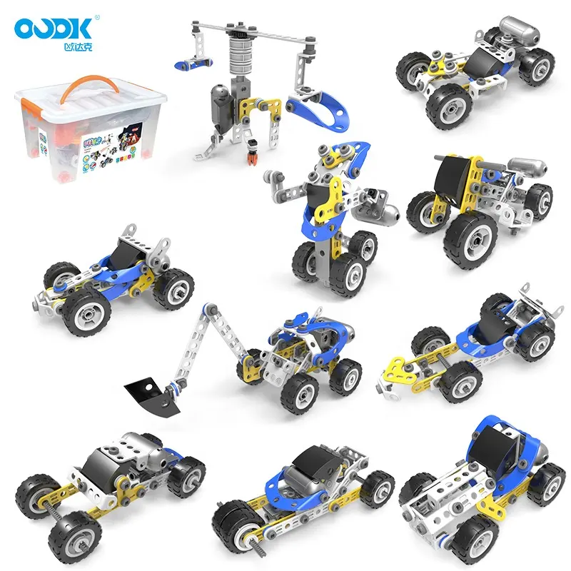 OUDK Toys-bloques de construcción de China para niños, juguete educativo multifuncional de 2021 piezas, producto innovador personalizado, bricolaje, mesa de bloques, 111 Uds.