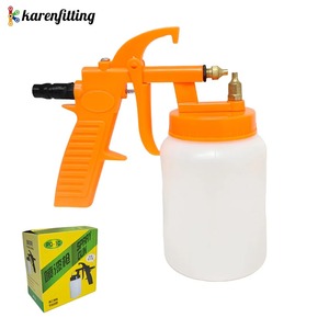 Ensemble d'outils professionnels pour la retouche automobile, pistolet à peinture HVLP pour voiture avec plusieurs buses remplaçables, kit de pistolet à peinture pneumatique - Product Image 6