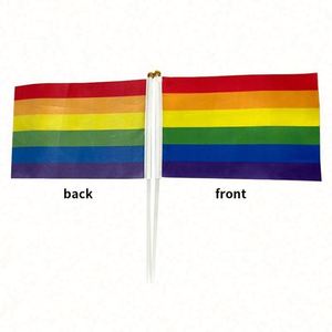 ธงพิมพ์ลายคุณภาพดีขายดี รับทำโลโก้ทุกแบบ ขนาดต่างๆ ธงโบกมือ - Product Image 4