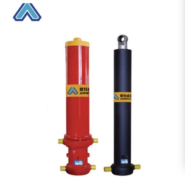 Telescopic Hydraulic Cylinders for Tipper Lifting Single and Double Acting Telescopic Hydraulic Piston Cylinder