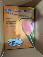 Pochettes de plastification Master Plus A4/A3 100mic/125mic Film plastique pour la protection des photos et des documents