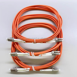Cable de Conexión Multimodo LC Dúplex OM2 de 3 Metros, Cable de Fibra Óptica LC a LC de 3.0 mm para Uso FTTH - Product Image 1
