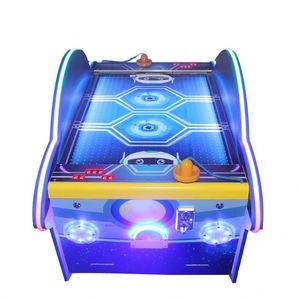 Console de jeu d'arcade de hockey spatial interactive à deux joueurs la plus populaire, console de divertissement pour enfants à monnayeur - Product Image 4