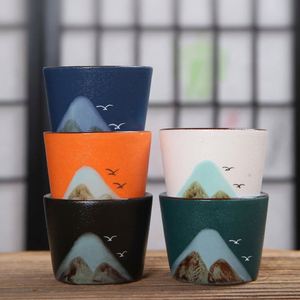 Hand Painted Ceramic Small Master Handmade <b>Cup</b> <b>Sets</b> With Box for Business Gift Porcelain Pottery Tea <b>Cups</b> <b>Set</b> of 5 - Product Image 3