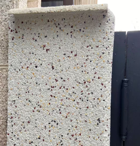Peinture acrylique durable compatible avec les substrats, revêtement mural effet granit pour la rénovation des murs anciens en ciment ou plâtre - Product Image 4