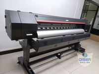 Imprimante Jet d'Encre Éco-Solvant Disen pour Bannières Flex, Toiles, Vinyles, Affiches Grand Format 1.8m, Vente en Gros d'Usine