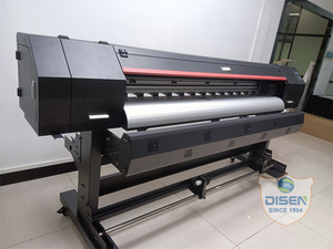 Disen fábrica al por mayor 1,8 m gran formato lienzo vinilo Flex Banner póster inyección de tinta Eco solvente impresora - Product Image 3