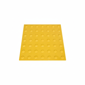 TPU Yellow Tactile Paving Blistered 40 X 40 cm Tactile Guidance Surfaces In/Outdoor Handicapped <b>Safety</b> ILT5005 Ileritraffic - Product Image 2