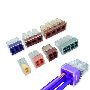 Terminal de Desconexión Rápida Nuoyifan 4P de 4 Posiciones, Material de PC para Conexión de Cableado Doméstico - Product Image 2