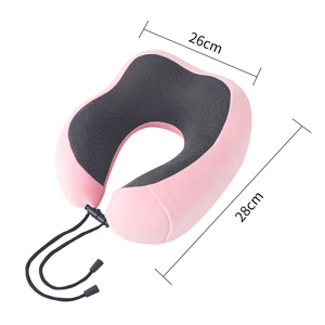 Grosir kustom penyimpanan portabel mewah <span class=keywords><strong>Set</strong></span> leher dan bantal perjalanan dengan kain magnetik bantal leher ergonomis - Product Image 6