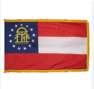 Drapeau national de la <span class=keywords><strong>Tanzanie</strong></span>, bannière de haute qualité 3x5 pieds, drapeau personnalisé 3x5', drapeau d'intérieur, best-seller avec franges ornementales dorées - Product Image 4