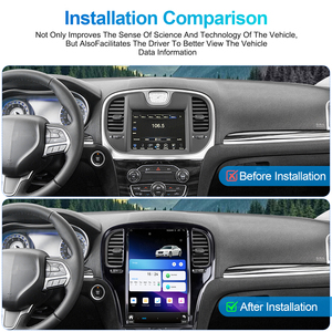 Unidad Principal con Pantalla Táctil NaviHua de 14.5 Pulgadas para Chrysler 300c 2011-<span class=keywords><strong>2023</strong></span>, Reproductor Multimedia DVD, Pantalla Estilo Tesla - Product Image 4