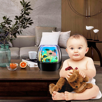 Lampe de chevet pour bébé, projecteur d'étoiles LED, lumière nocturne en forme d'animal marin, fonctionne avec des piles, en matériau ABS, cadeau de Noël pour enfants