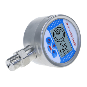 เกจวัดแรงดันสุญญากาศดิจิตอล ราคาถูก G1/2 Npt1/4 เกจวัดแรงดันดิจิตอล LCD สำหรับอากาศ ก๊าซ LPG เครื่องวัดแรงดันแบบแมนอมิเตอร์ - Product Image 6