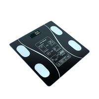 Balance connectée sans fil pour la mesure de la graisse corporelle, capacité 180 kg, avec application mobile
