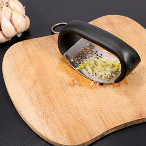 Prensadora de acero inoxidable para ajo, herramientas para ajo, zumo de jengibre, trituradora de ajo - Product Image 3
