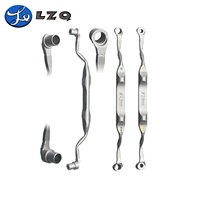 Guide de perçage dentaire chirurgical numérique électrique pour implants, avec revêtement en acier inoxydable et titane